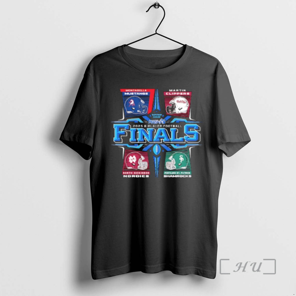 Officials 2025 Mhsaa 8 Player Football Finals Hetmets Shirt Hoodie Sweatshirt | PurePodTees.com