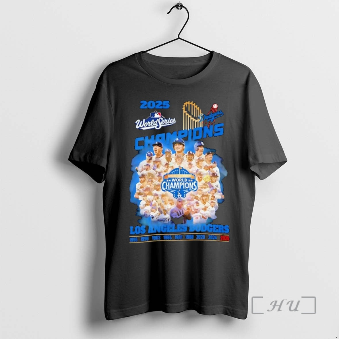 Officials 2025 World Series Champions Los Angeles Dodgers Shirt Hoodie Sweatshirt | PurePodTees.com