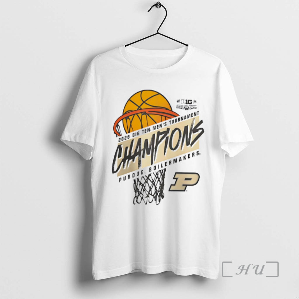 Officials 2026 Purdue Boilermakers Big Ten Mens Basketball Tournament Champions Classic Premium T Shirts Sweater