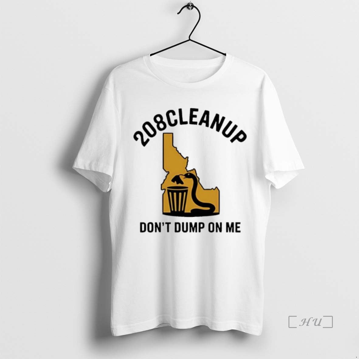 Officials 208 Cleanup Dont Dump On Me Shirt Hoodie Sweatshirt | PurePodTees.com