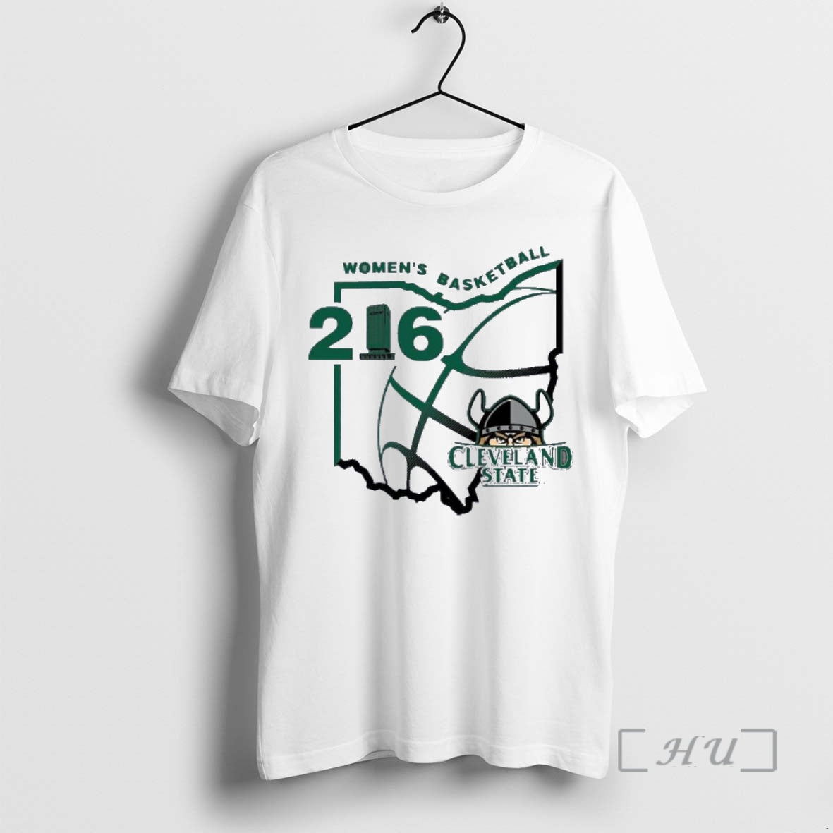 Officials 216 State Cleveland State Vikings Womens Basketball Shirt Hoodie Sweatshirt | PurePodTees.com