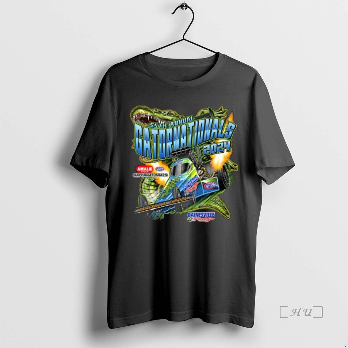 Officials 55th Annual Nhra Gatornationals 2024 Amalie Motor Oil Shirt Hoodie Sweatshirt | PurePodTees.com