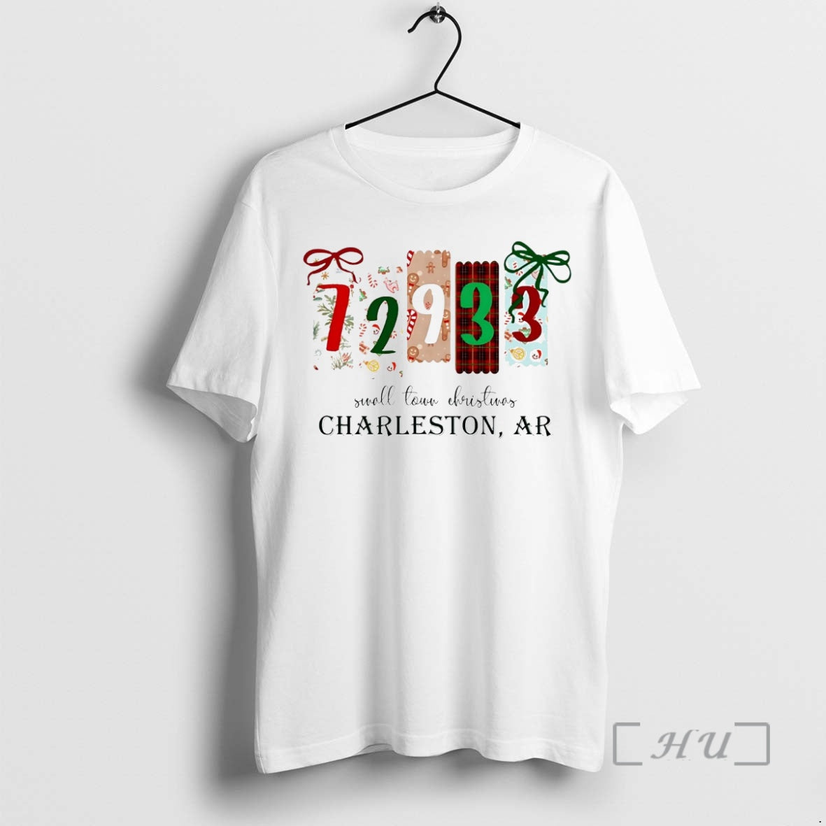 Officials 72933 Small Town Christmas Charleston Shirt Hoodie Sweatshirt | PurePodTees.com
