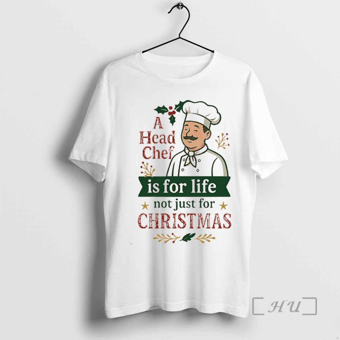 Officials A Head Chef Is For Life Not Just For Christmas Christmas Premium T Shirts Hoodie Sweatshirt | PurePodTees.com