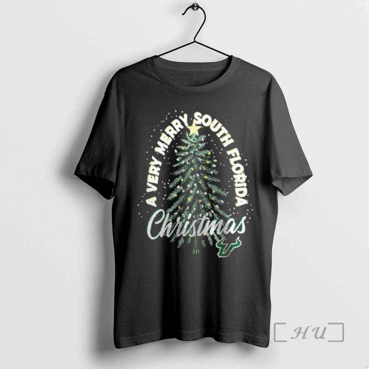Officials A Very Merry South Florida Bulls Christmas Tree Shirt Hoodie Sweatshirt | PurePodTees.com