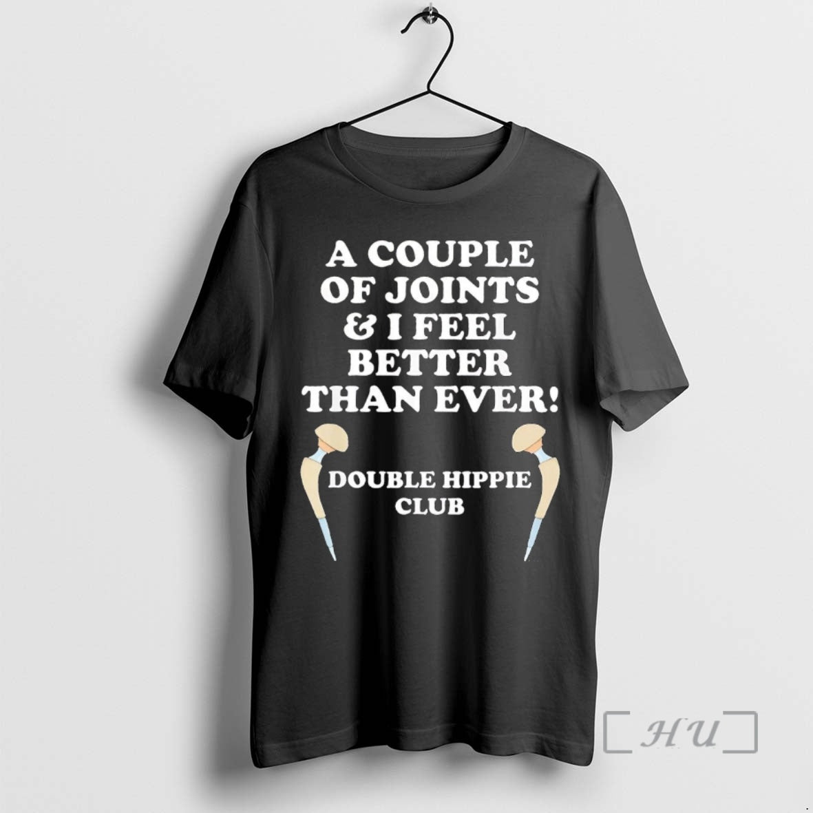 Officials A Couple Of Joints And I Feel Better Than Ever Double Hippie Club Premium Shirt Hoodie Sweatshirt | PurePodTees.com