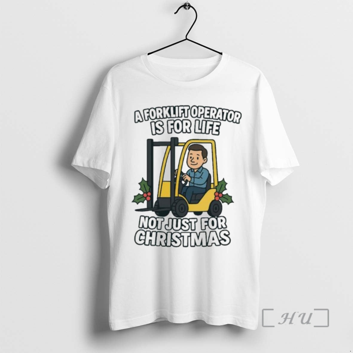Officials A Forklift Operator Is For Life Not Just For Christmas Ornaments Shirt Hoodie Sweatshirt | PurePodTees.com