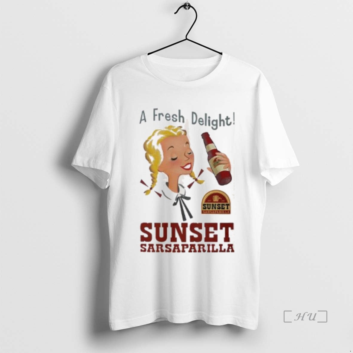 Officials A Fresh Delight Sunset Sarsaparilla Shirt Hoodie Sweatshirt | PurePodTees.com