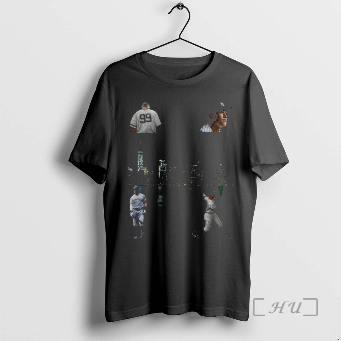 Officials Aaron Judge 99 Mirror Goat New York Yankees Mlb Baseball 2025 Cartoon Premium Shirt Hoodie Sweatshirt