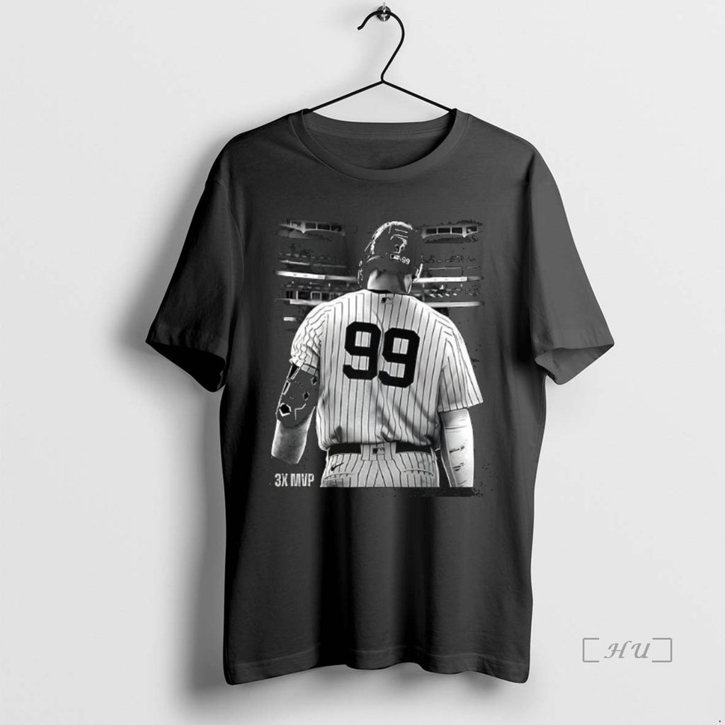 Officials Aaron Judge New York Yankees Baseball Behind 3x Mvp Shirt Hoodie Sweatshirt | PurePodTees.com