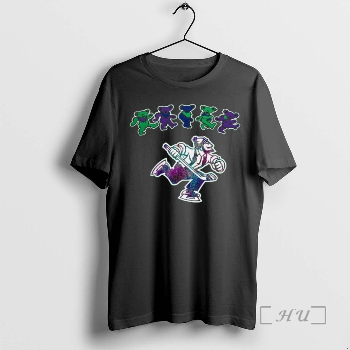 Officials Abbotsford Canucks X Grateful Dead 60 Years 2025 Hockey Shirt Hoodie Sweatshirt | PurePodTees.com