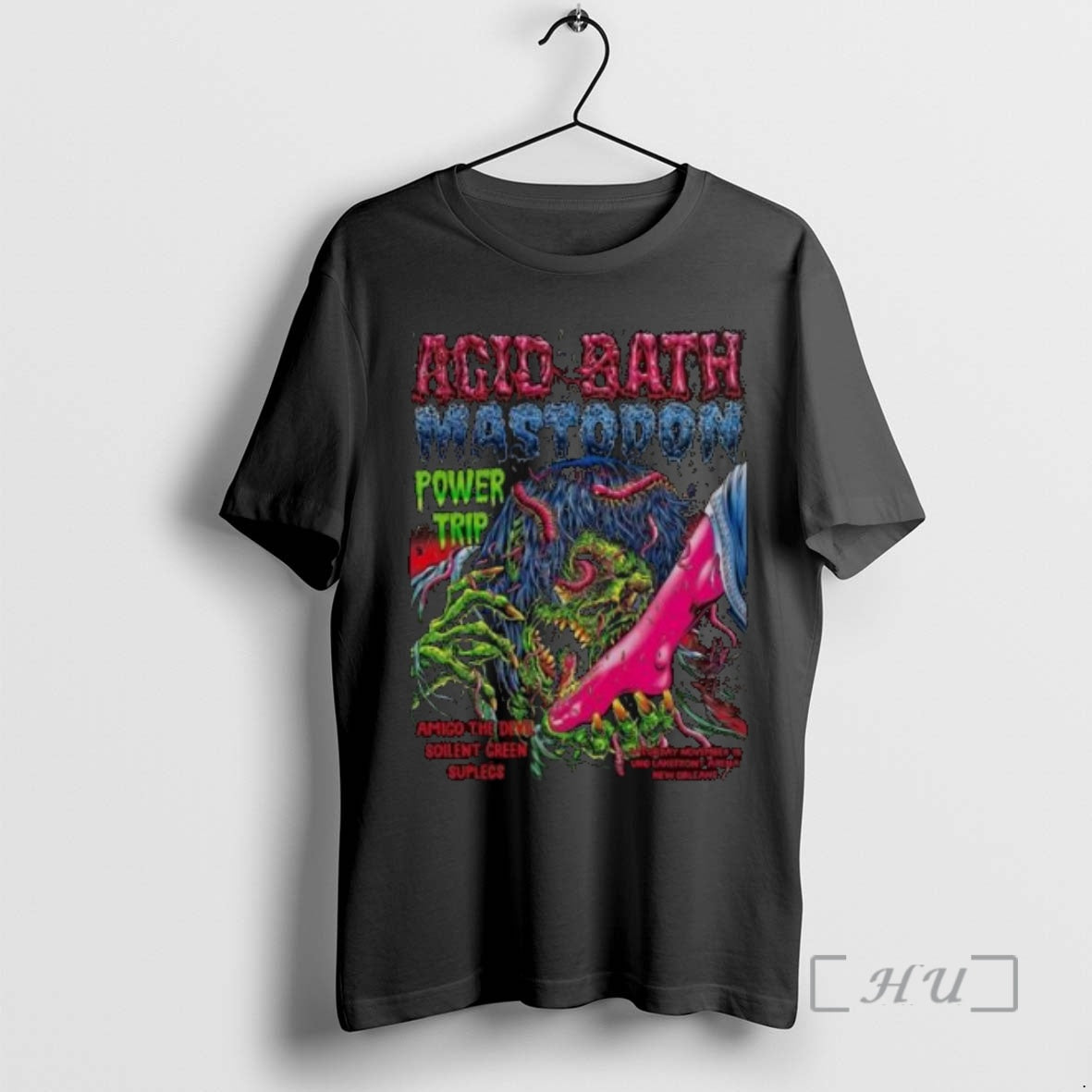 Officials Acid Bath Mastodon And Power Trip New Orleans Louisiana Event At Uno Lakefront Arena Shirt Hoodie Sweatshirt