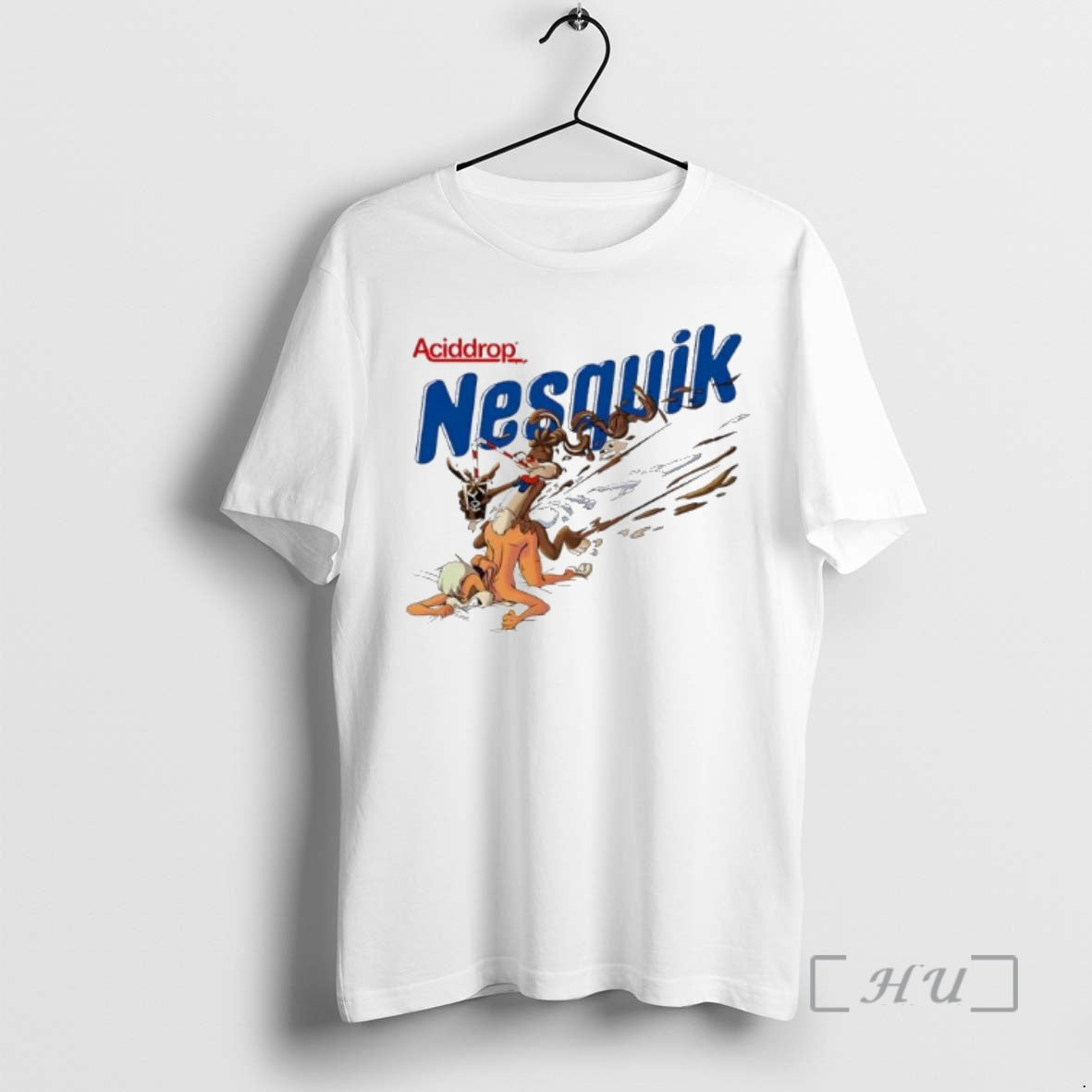 Officials Aciddrop Nesquik Bunny Shirt Hoodie Sweatshirt | PurePodTees.com