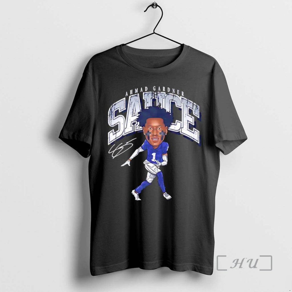 Officials Ahmad Sauce Gardner Caricature Indianapolis Colts Shirt Hoodie Sweatshirt | PurePodTees.com
