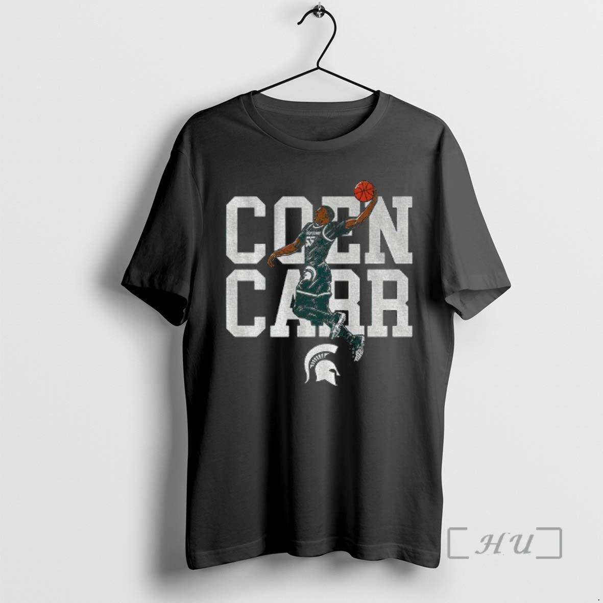 Officials Air Coen Carr Michigan State Spartans Basketball Cartoon Shirt Hoodie Sweatshirt | PurePodTees.com