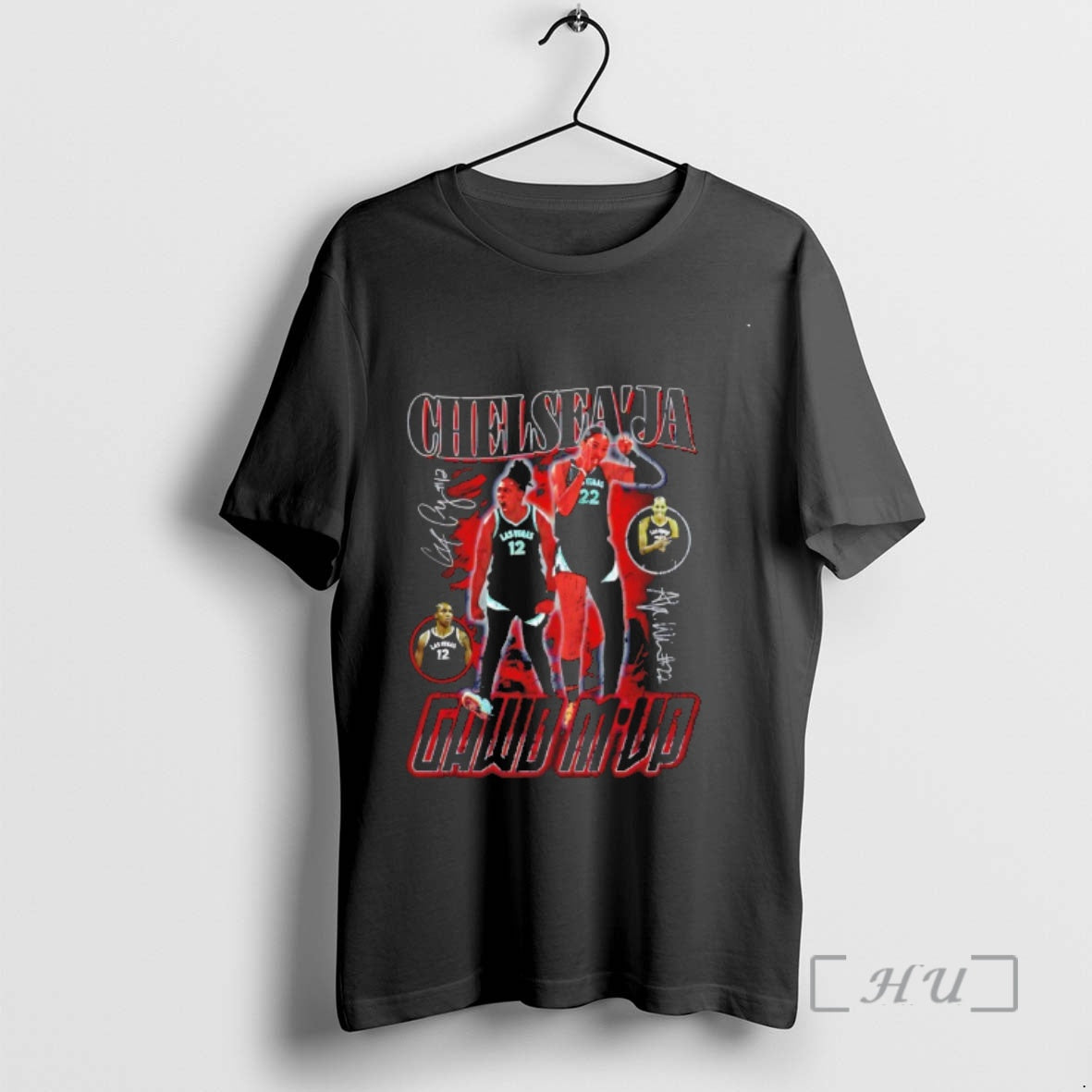 Officials Aja Wilson And Chelsea Gray Gawd Mvp Las Vegas Aces Signatures Premium T Shirts Hoodie Sweatshirt | PurePodTees.com