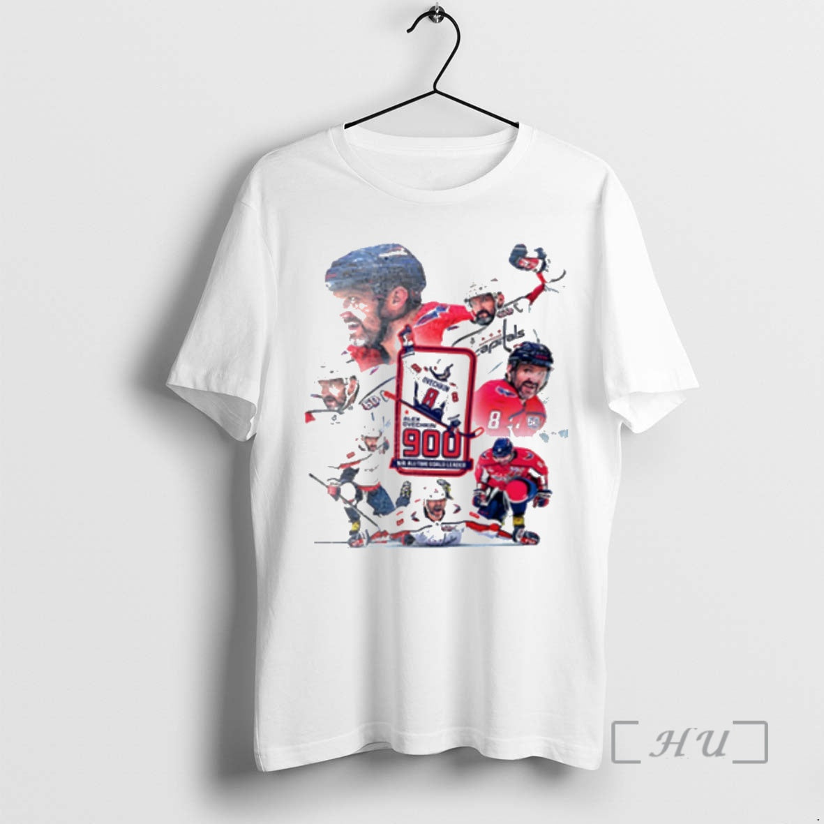 Officials Alex Ovechkin 900 Nhl All Time Goals Leader Shirt Hoodie Sweatshirt | PurePodTees.com