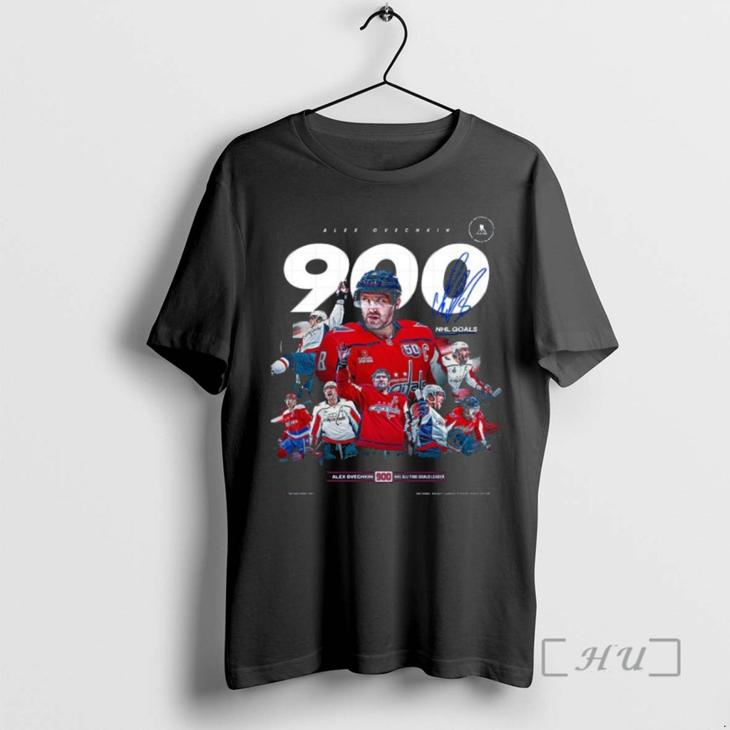 Officials Alex Ovechkin 900 Nhl Goals Shirt Hoodie Sweatshirt | PurePodTees.com