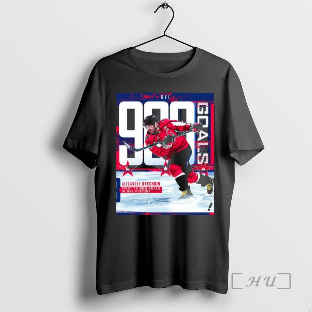 Officials Alex Ovechkin First To 900 Goals In Nhl History Shirt Hoodie Sweatshirt | PurePodTees.com