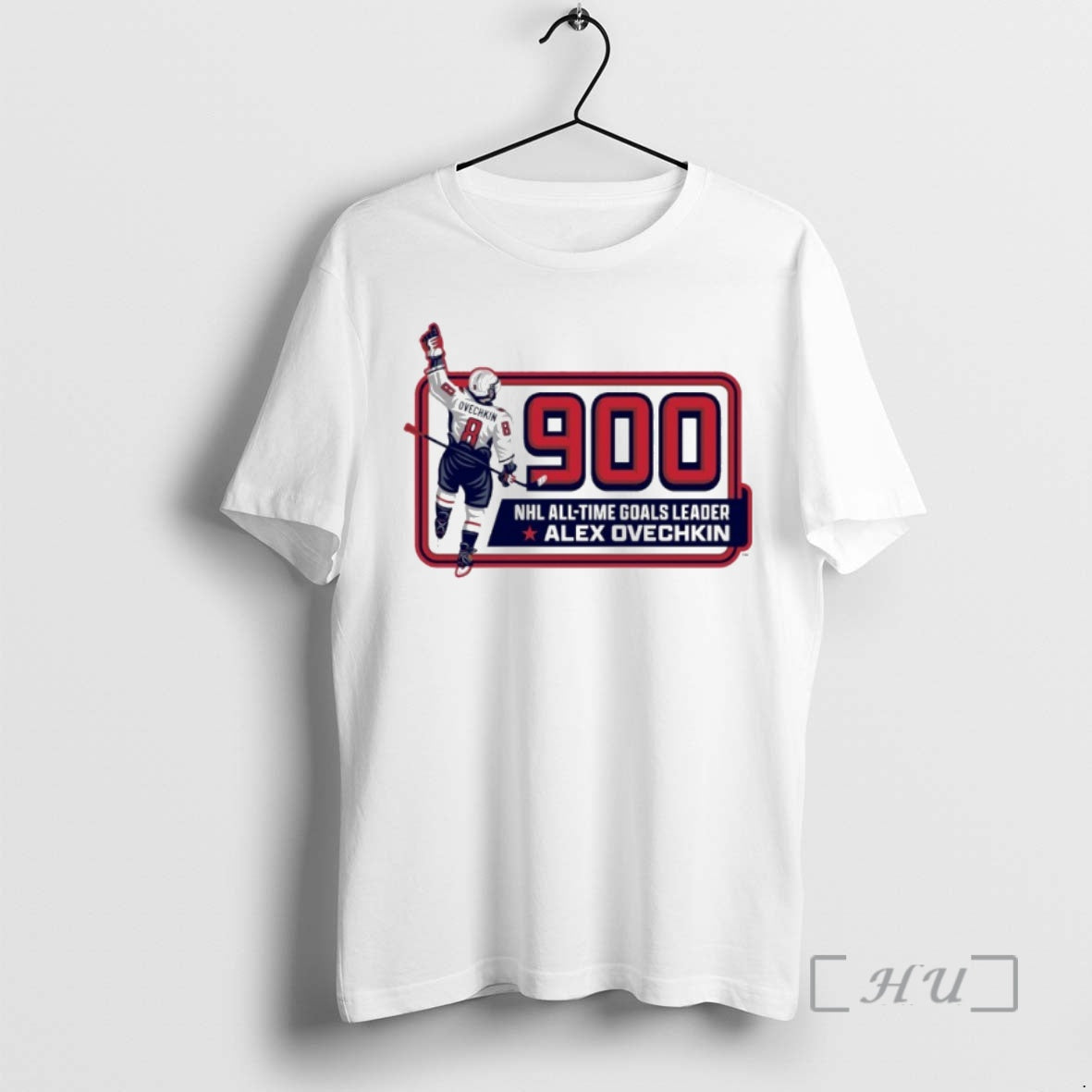 Officials Alex Ovechkin Scores 900 Goals Nhl History Shirt Hoodie Sweatshirt | PurePodTees.com