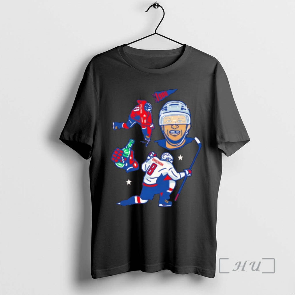 Officials Alexander Ovechkin Washington Capitals 900th Goals Icon Shirt Hoodie Sweatshirt | PurePodTees.com