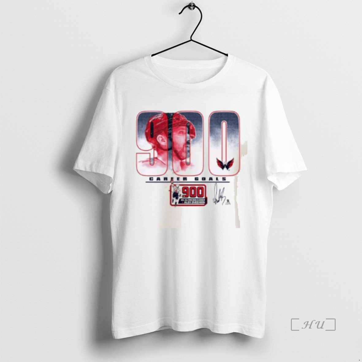 Officials Alexander Ovechkin Washington Capitals 900th Career Goal Shirt Hoodie Sweatshirt | PurePodTees.com