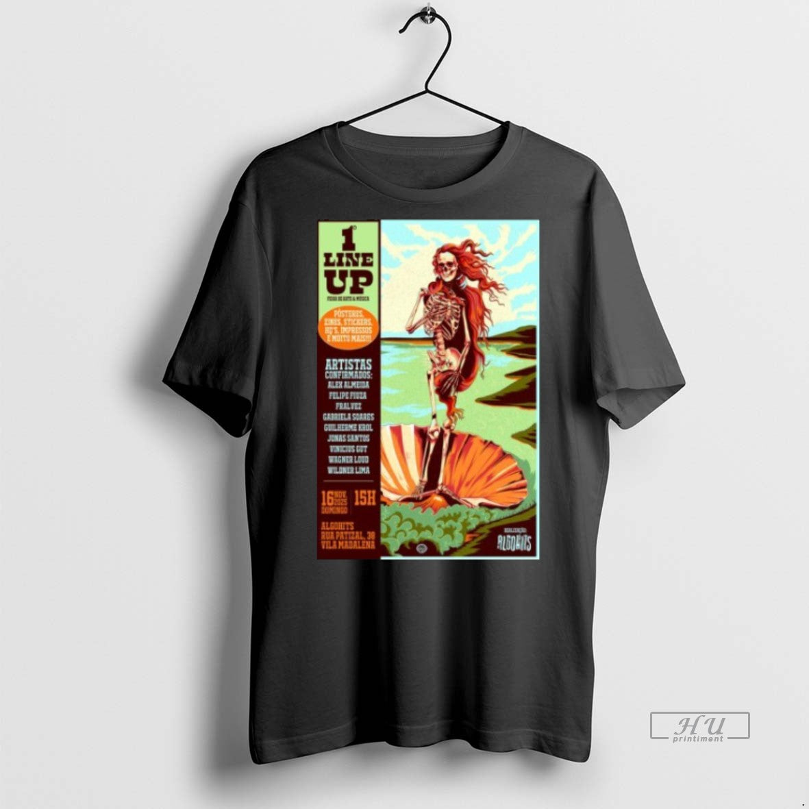 Officials Algohits Algohits Algohits Rua Patizal 38 Vila Madalena Nov 16 2025 Tour Shirt Hoodie Sweatshirt | PurePodTees.com