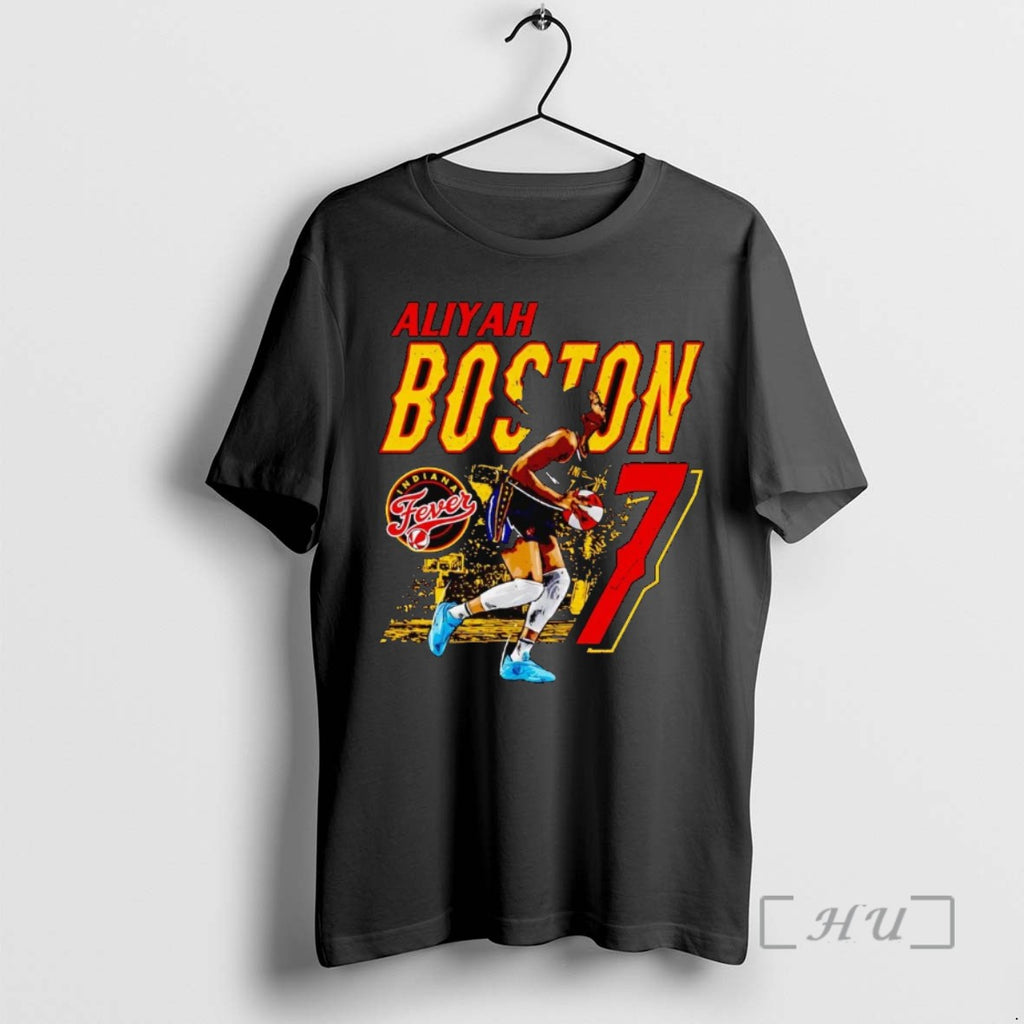 Officials Aliyah Boston Post Moves Indiana Fever T Shirt Sweater