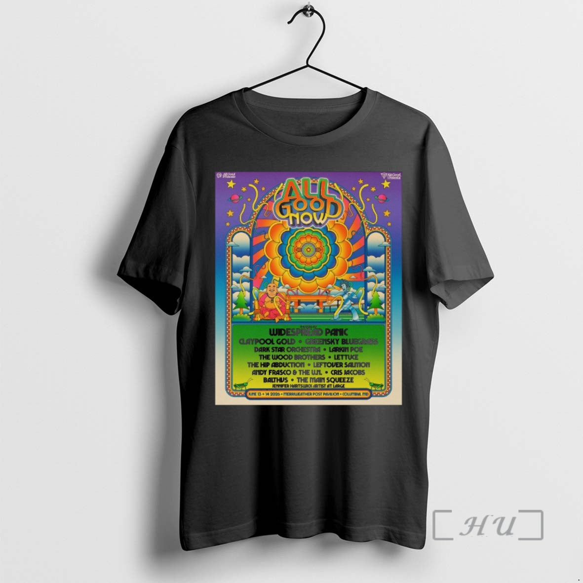 Officials All Good Now 2 Nights Of Widespread Panic June 13 14 2026 Merriweather Post Shirt Hoodie Sweatshirt