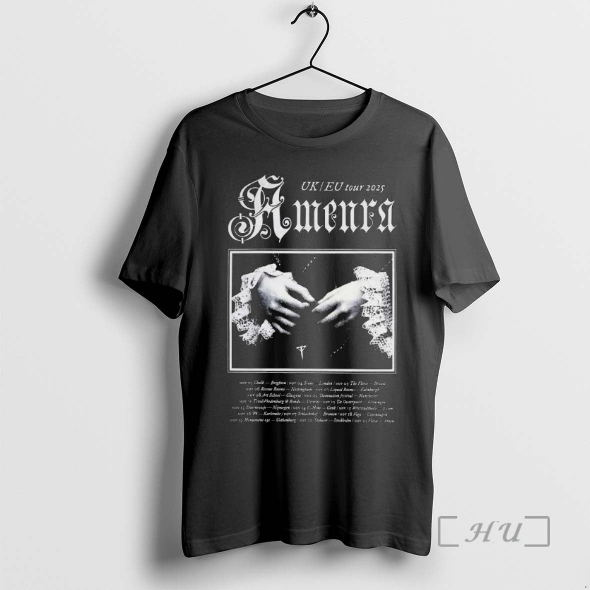 Officials Amenra Uk Eu 2025 Event Shirt Hoodie Sweatshirt | PurePodTees.com