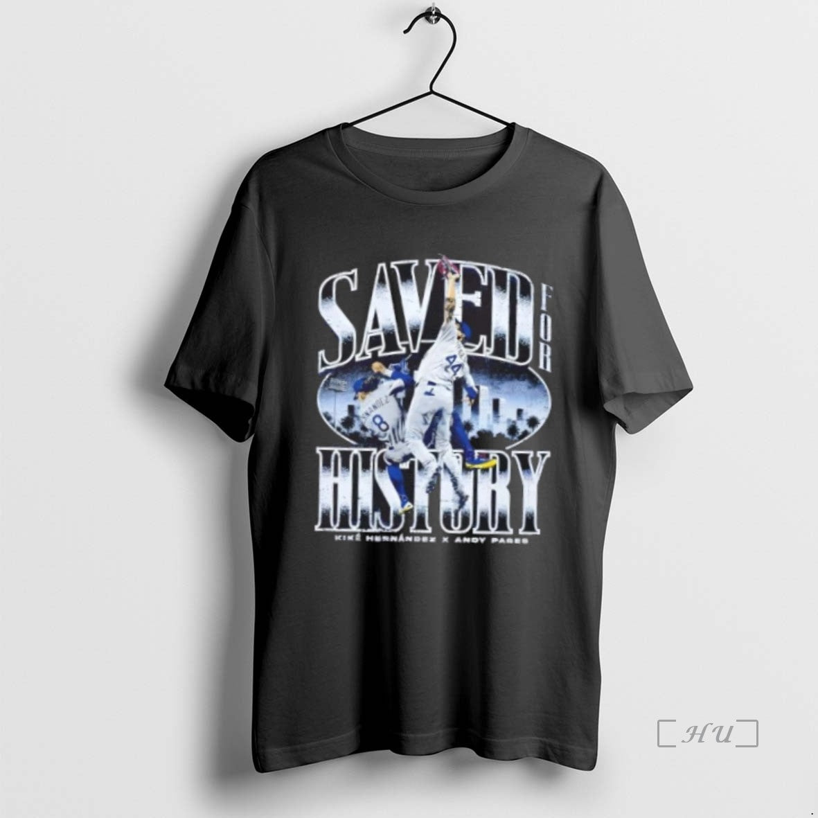 Officials Andy Pages Los Angeles Dodgers Saved For History Shirt Hoodie Sweatshirt | PurePodTees.com