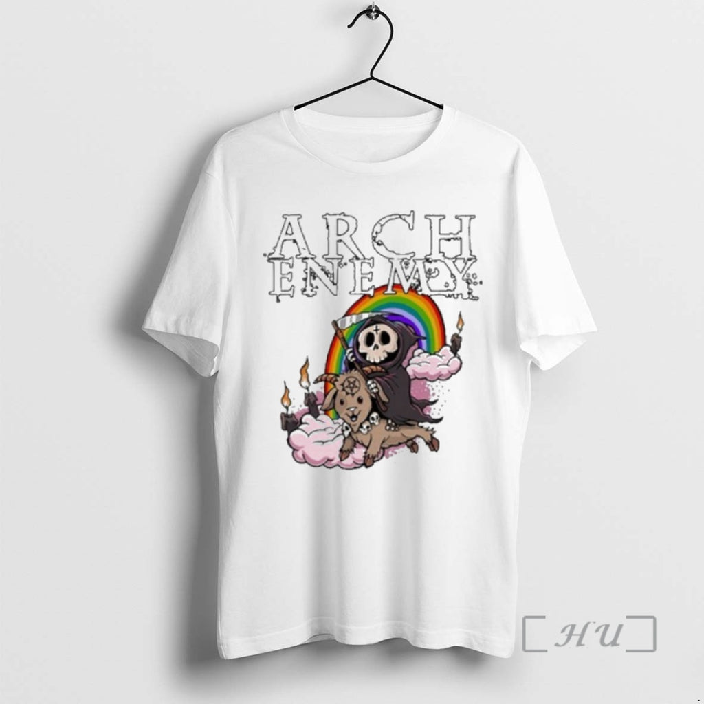 Officials Arch Enemy Rainbow Reaper Shirt Hoodie Sweatshirt | PurePodTees.com