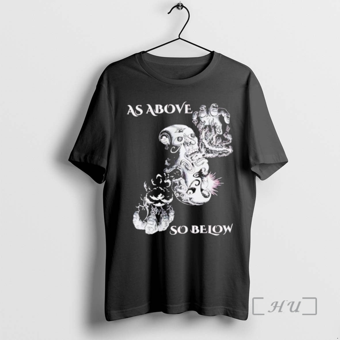 Officials As Above So Below Skull Shirt Hoodie Sweatshirt | PurePodTees.com