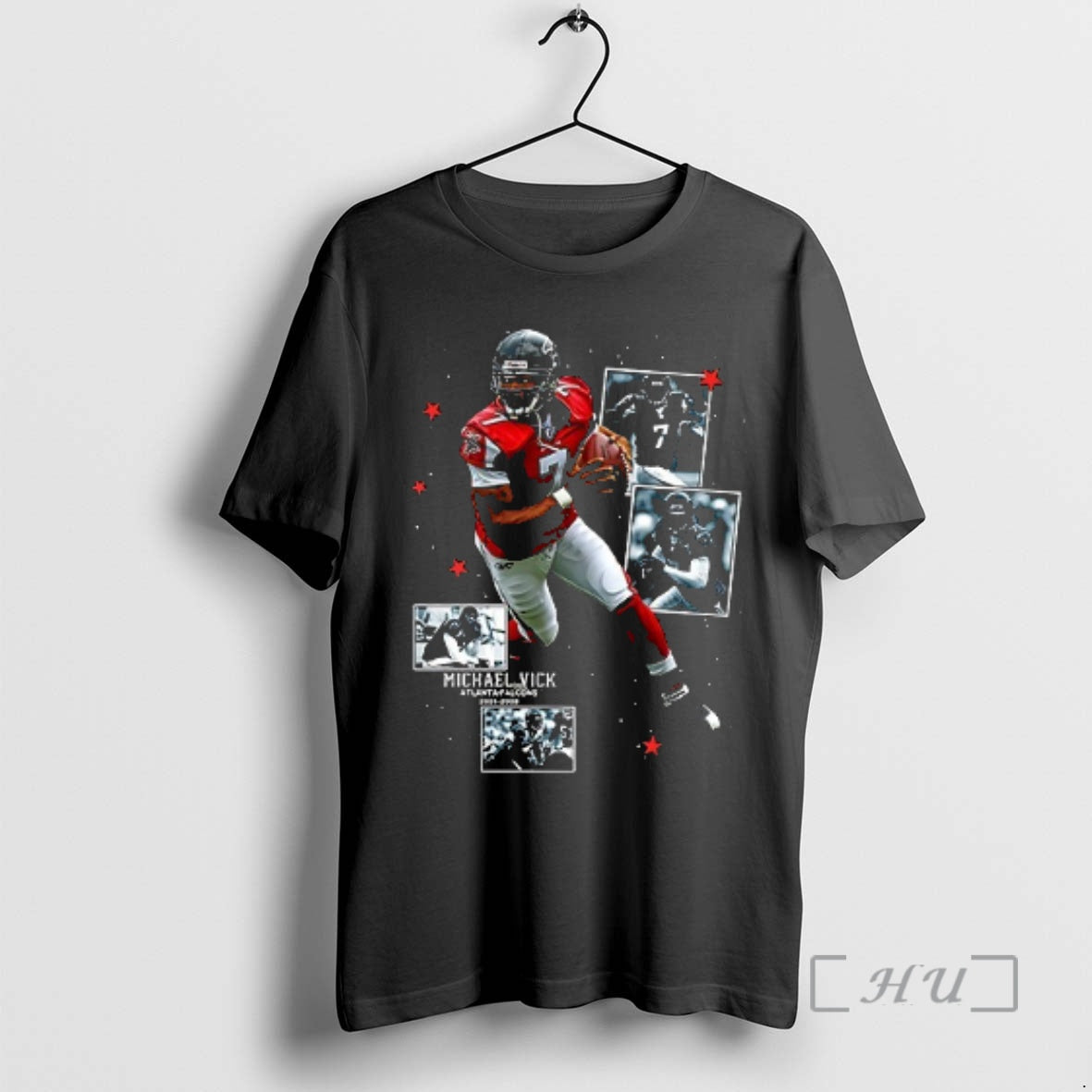 Officials Atlanta Falcons Michael Vick Graphic Vintage Shirt Hoodie Sweatshirt | PurePodTees.com
