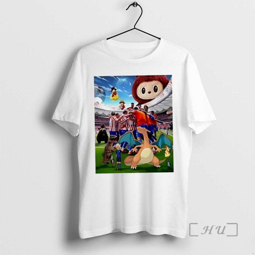 Officials Atletico Madrid 90m Celebration Meme Photo T Shirt Sweater