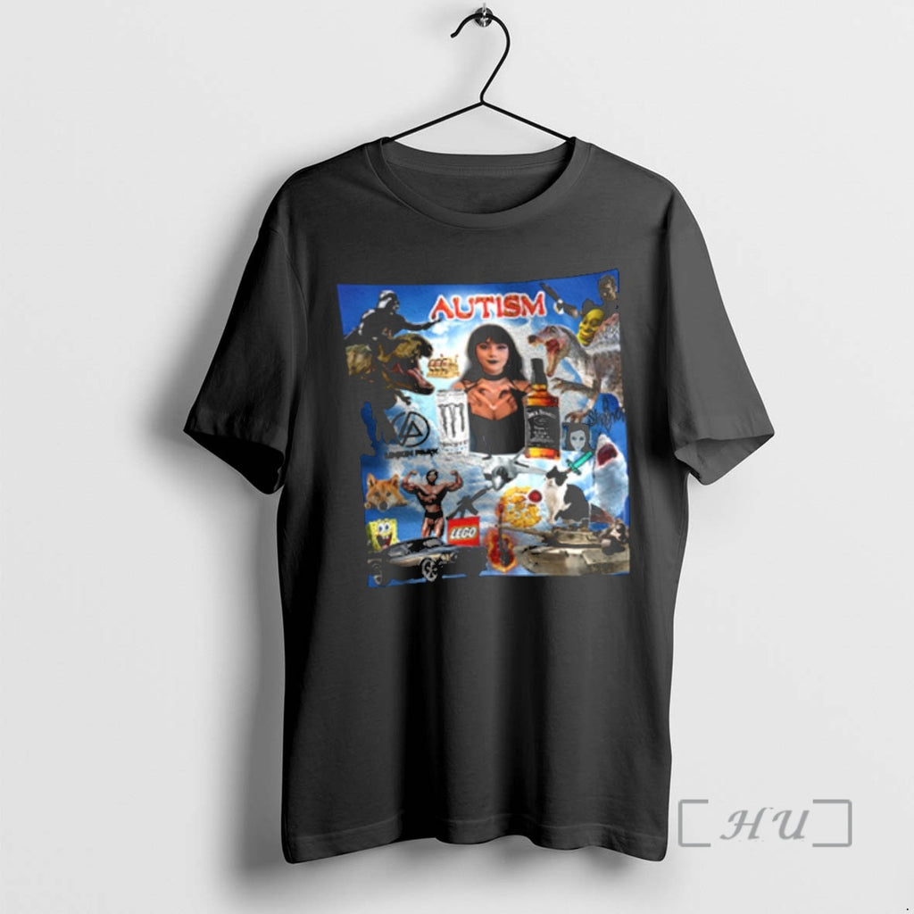 Officials Autism Darth Vader Shrek Collage Shirt Hoodie Sweatshirt | PurePodTees.com