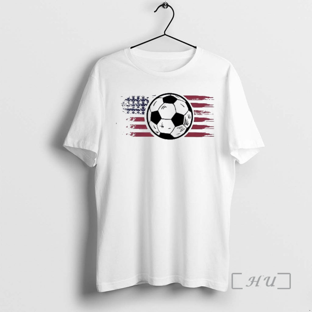 Officials Awesome American Patriotic Flag Soccer
