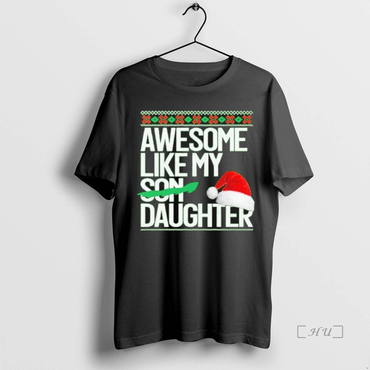 Officials Awesome Like My Daughter Christmas Shirt Hoodie Sweatshirt | PurePodTees.com