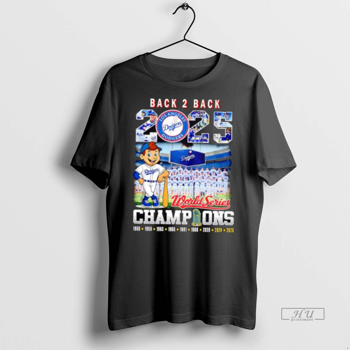 Officials Awesome Los Angeles Dodgers Back 2 Back 2025 World Series Champions Premium Shirt Hoodie Sweatshirt