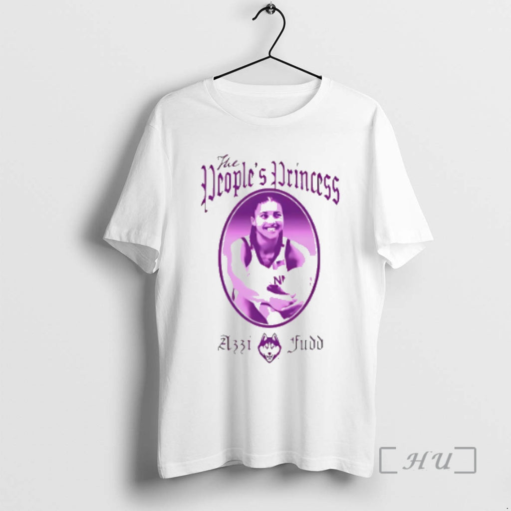 Officials Azzi Fudd Uconn Huskies The Peoples Princess Shirt Hoodie Sweatshirt | PurePodTees.com