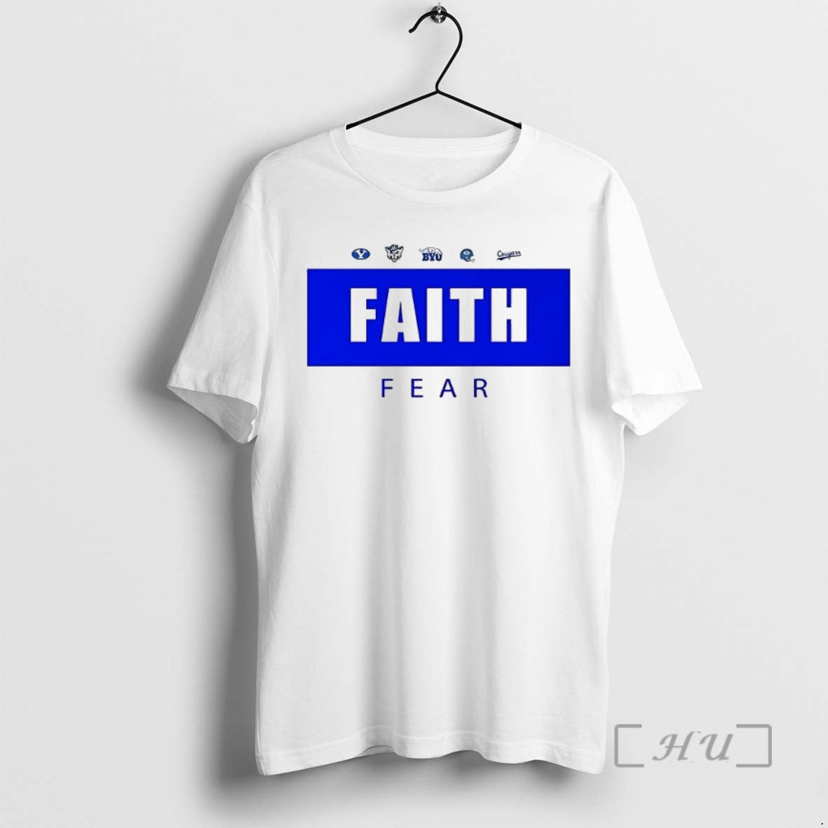 Officials Byu Football Faith Fear Shirt Hoodie Sweatshirt | PurePodTees.com