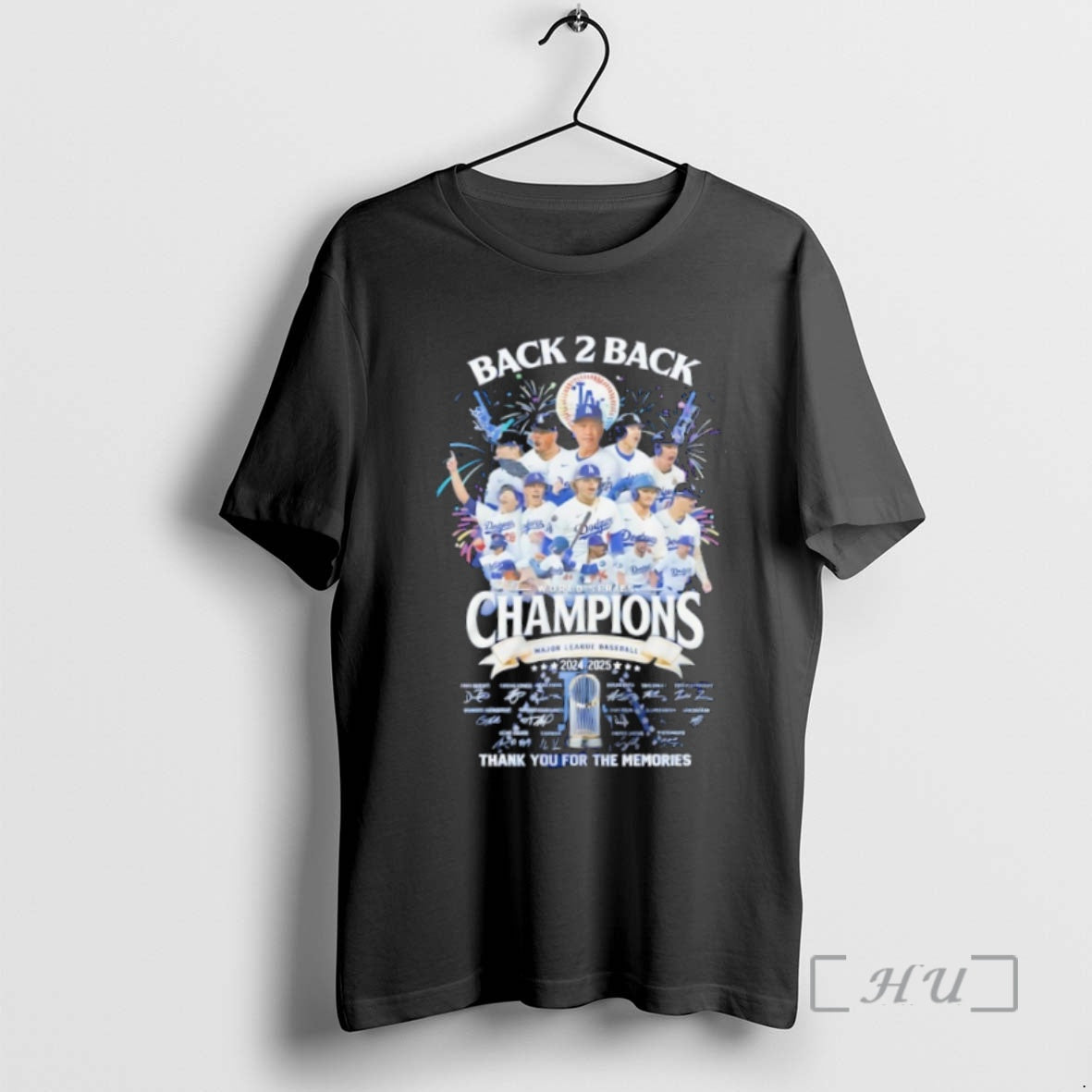Officials Back To Back Los Angeles Dodgers 2025 World Series Champions Thank You For The Shirt Hoodie Sweatshirt