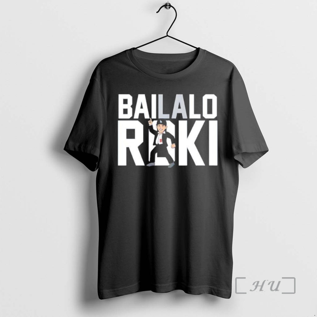 Officials Bailalo Roki Los Angeles Dodgers Black Shirt Hoodie Sweatshirt | PurePodTees.com
