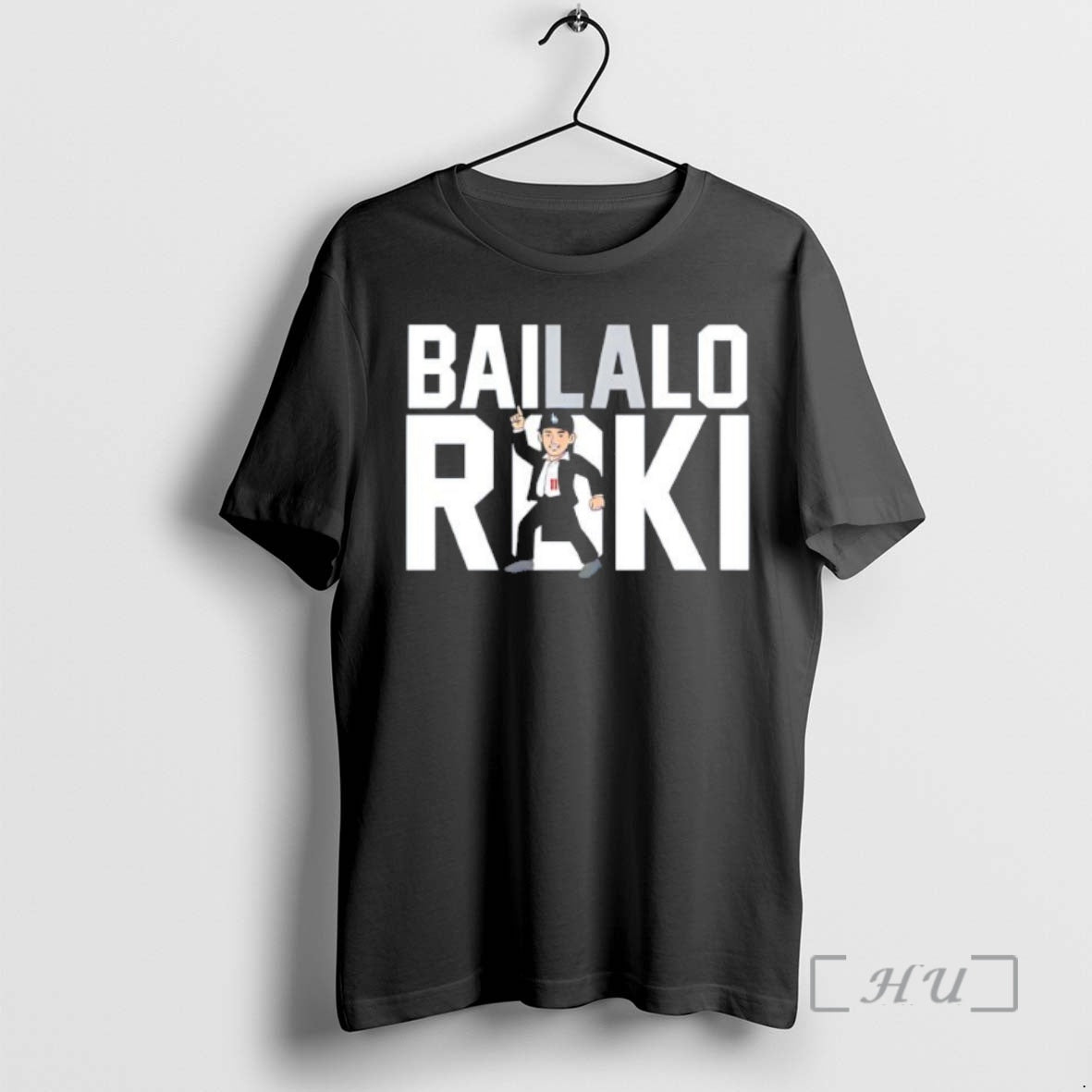 Officials Bailalo Roki Los Angeles Dodgers Black Shirt Hoodie Sweatshirt | PurePodTees.com
