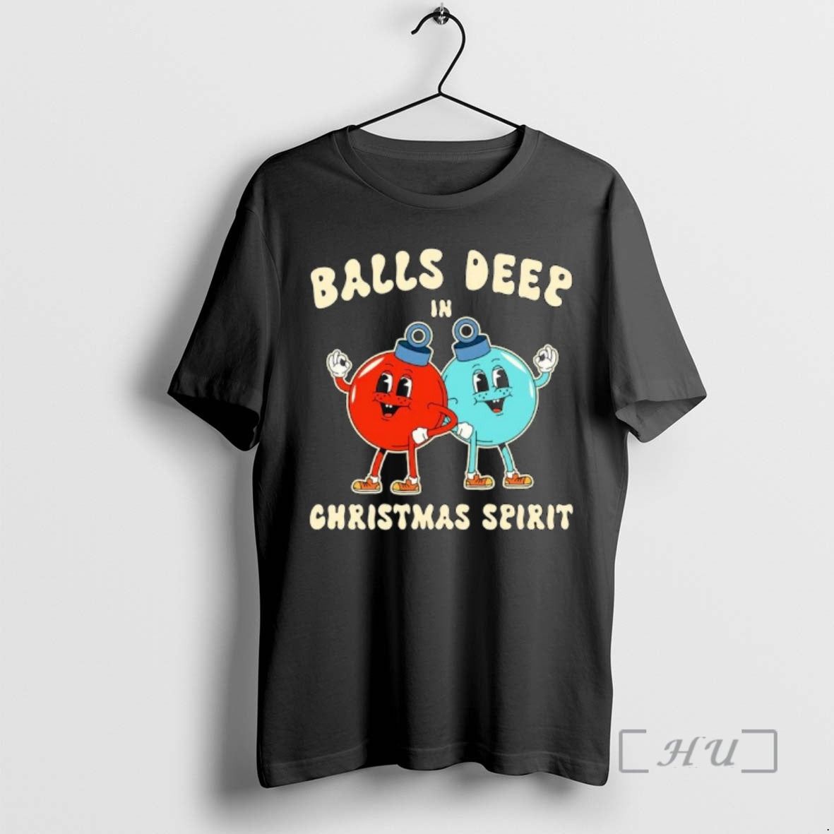 Officials Balls Deep In Christmas Spirit Ornaments Shirt Hoodie Sweatshirt | PurePodTees.com