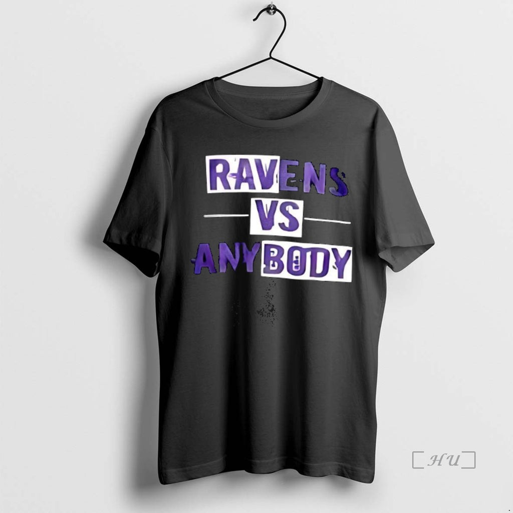 Officials Baltimore Ravens Vs Anybody Shirt Hoodie Sweatshirt | PurePodTees.com