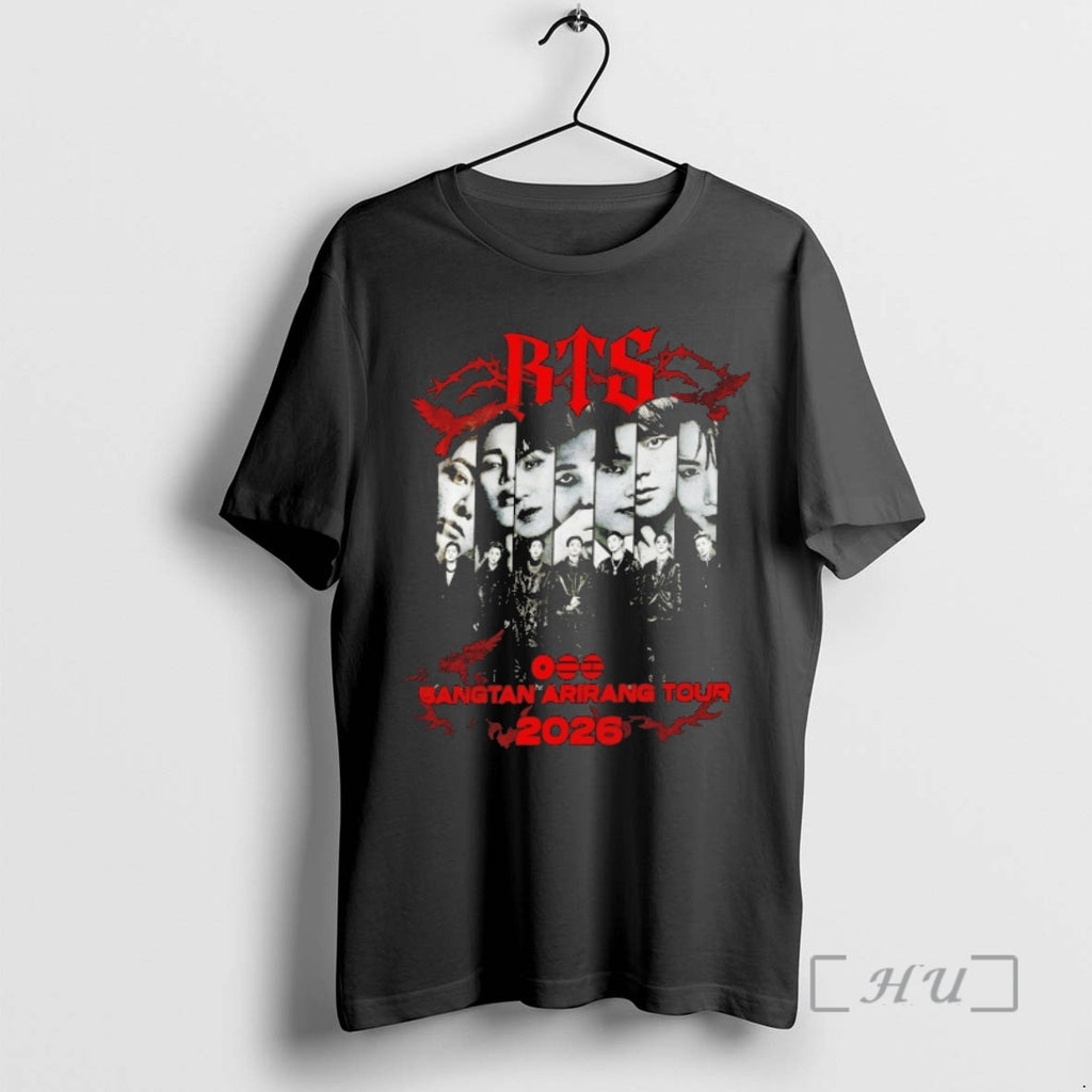 Officials Bangtan Arirang Tour 2026 Bts Boyband Graphic