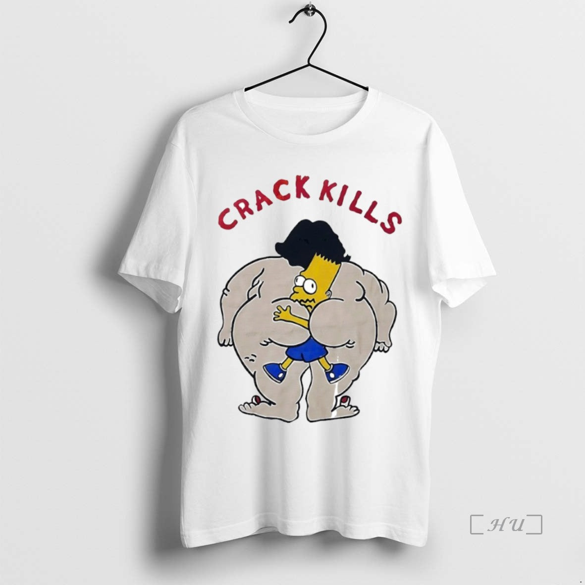 Officials Bart Simpson Crack Kills Circle Shirt Hoodie Sweatshirt | PurePodTees.com