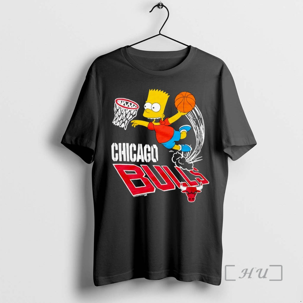 Officials Bart Simpsons Chicago Bulls Nba Cartoon Shirt Hoodie Sweatshirt | PurePodTees.com