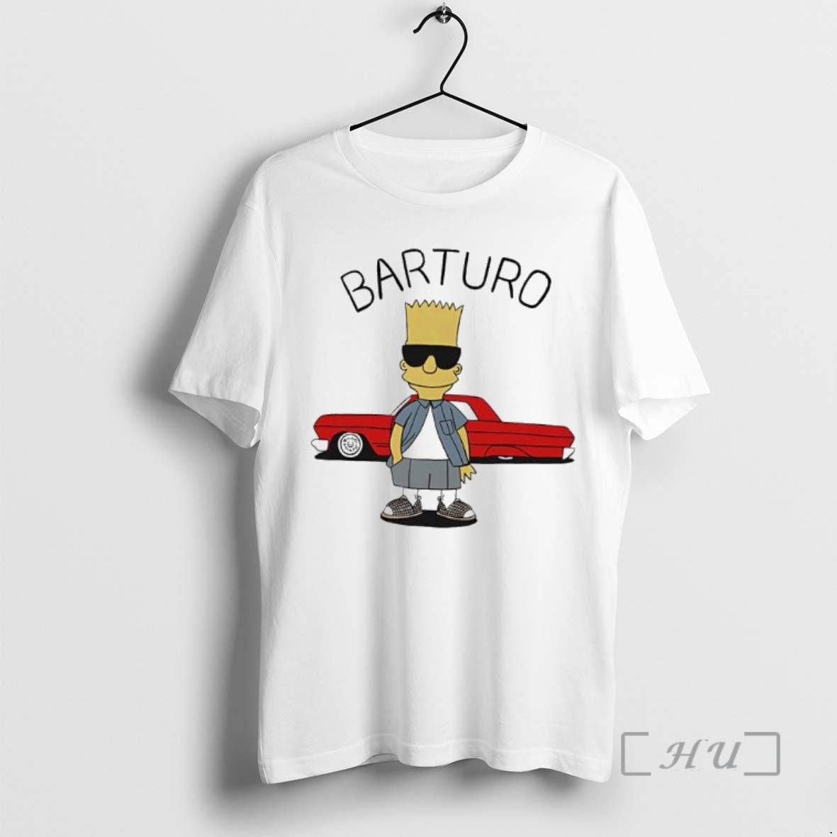 Officials Barturo Bart Simpson Red Car Shirt Hoodie Sweatshirt | PurePodTees.com